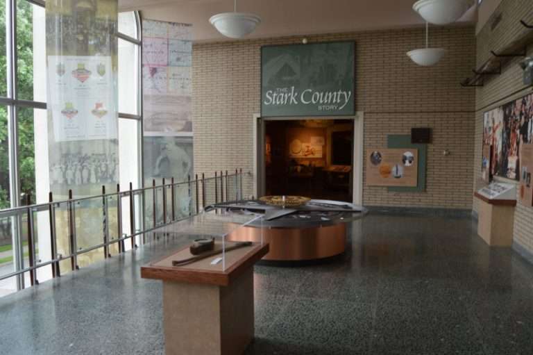 Stark County Story Exhibit Entrance McKinley Library & Museum
