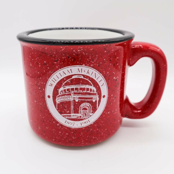 McKinley Presidential Library & Museum Campfire Mug Red