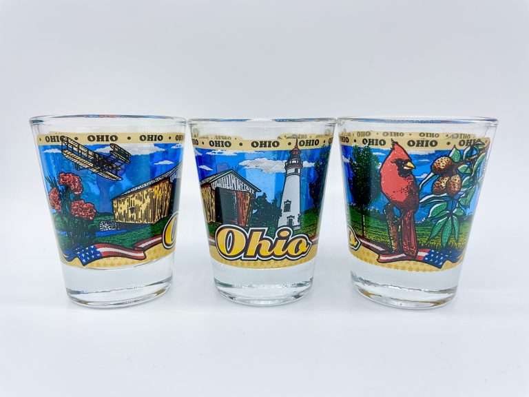 Ohio State Shot Glass